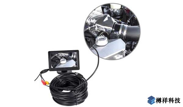 工業(yè)視頻內窺鏡100厘米彩色液晶顯示器Montior 5V迷你AV剛性電纜